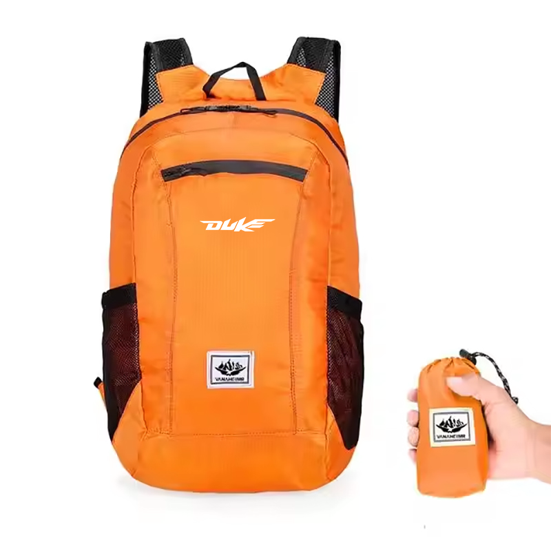 Foldable Backpack Small - Wodoodporna torba podróżna, mały składany plecak,