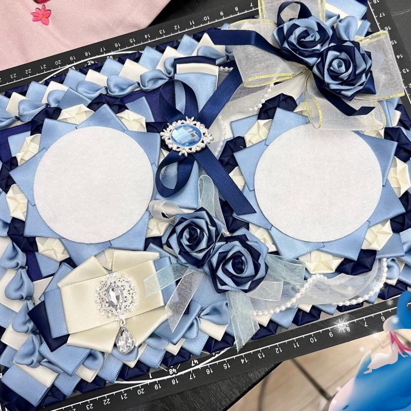 Backpack Insert Organizer - Wstążka Koronkowa Ręcznie Robiona Kwiatowa Wypełnienie