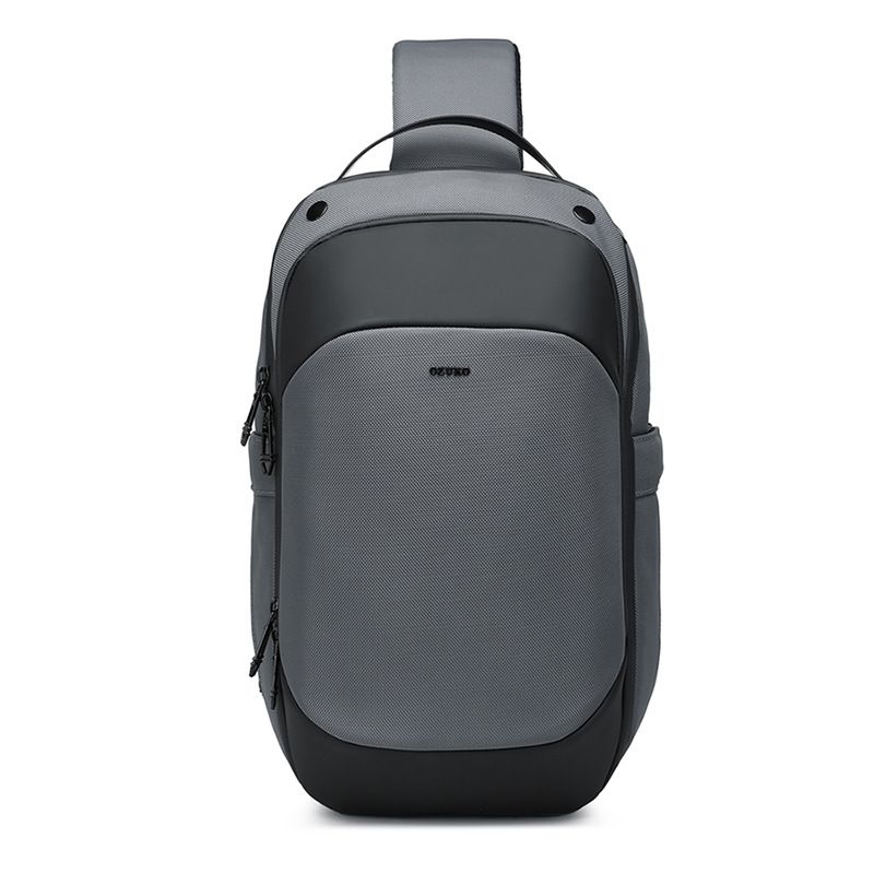 Travel Backpack Anti Theft - Torba crossbody OZUKO dla mężczyzn, antykradzieżowa