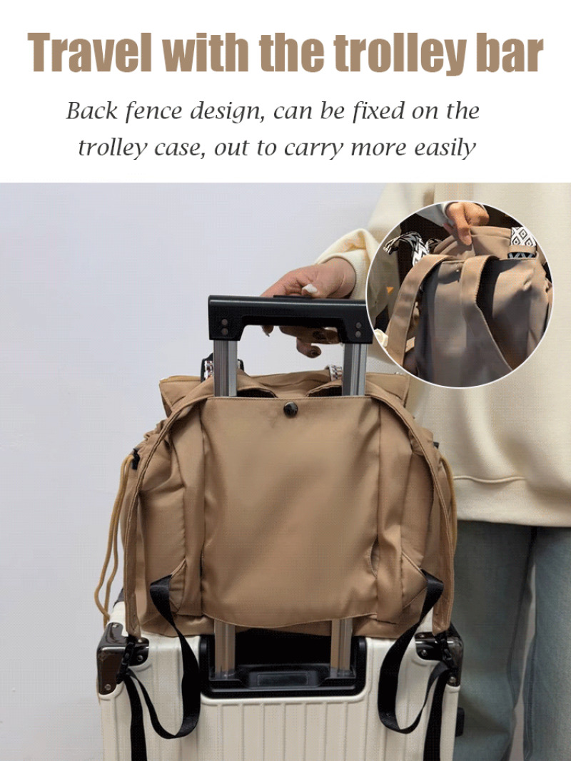 Backpack Diaper Bag - Damski wielofunkcyjny plecak podróżny, organizer, torba