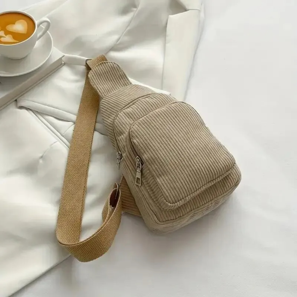 Vintage sztruksowa torba na ra – Sling Backpack Shoulder recenzja i cena