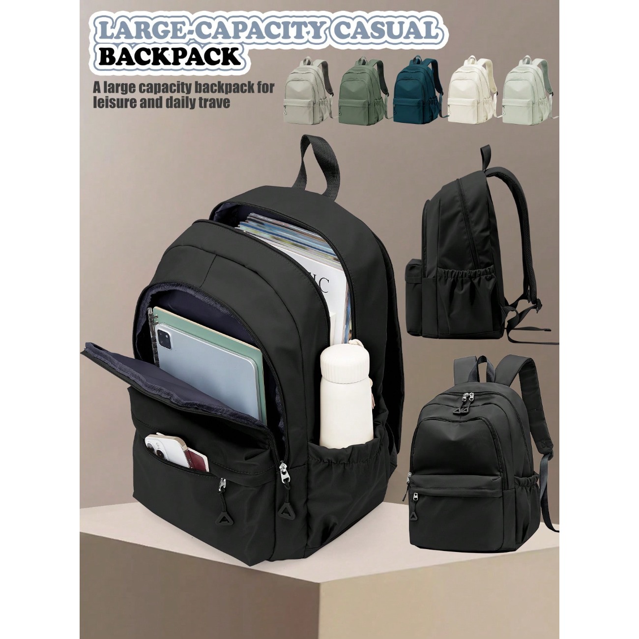 Plecak dla uczniów gimnazjów i – Laptop Backpack 15.6 recenzja i cena