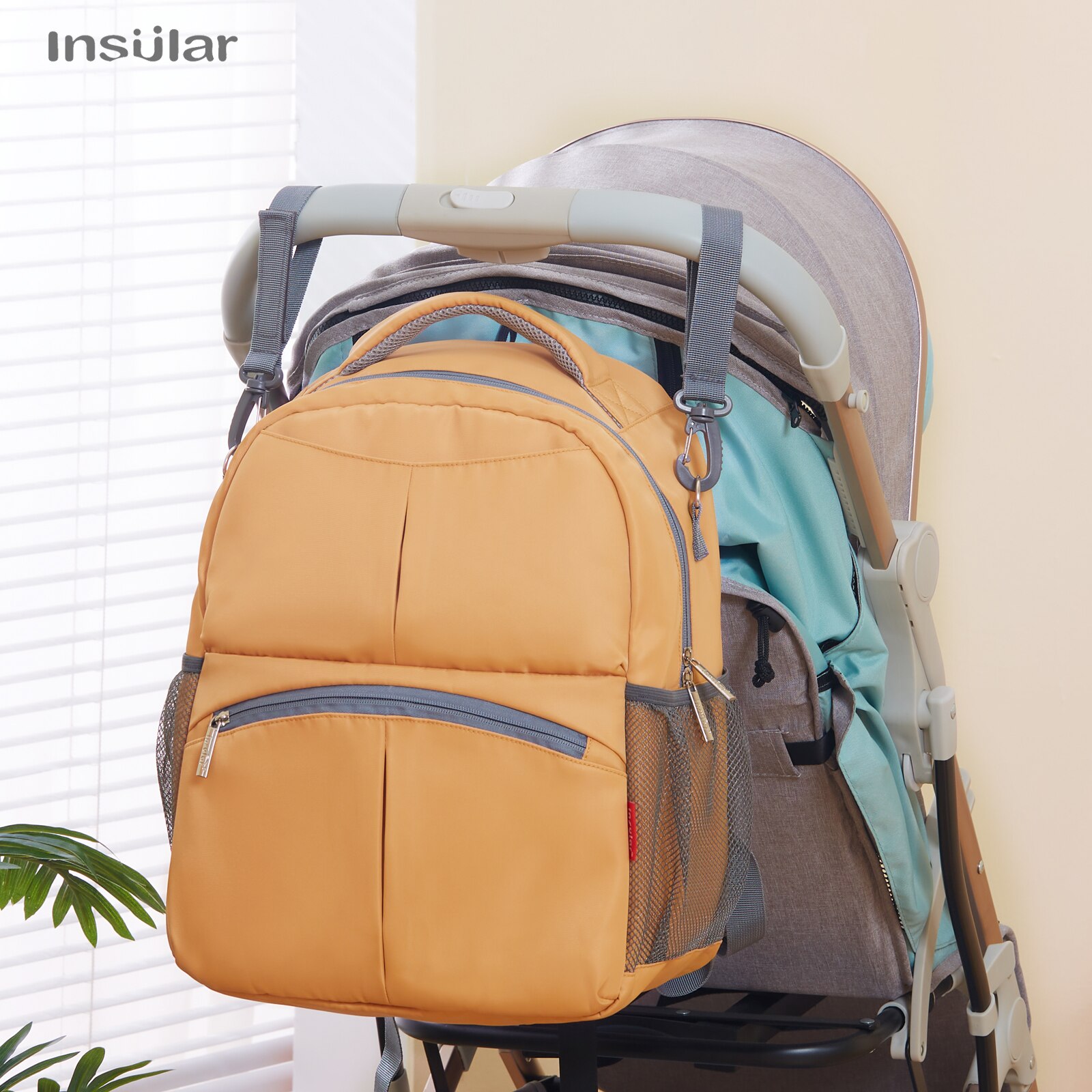 Plecak na pieluchy INSULAR Mum – Backpack Diaper Bag recenzja i cena