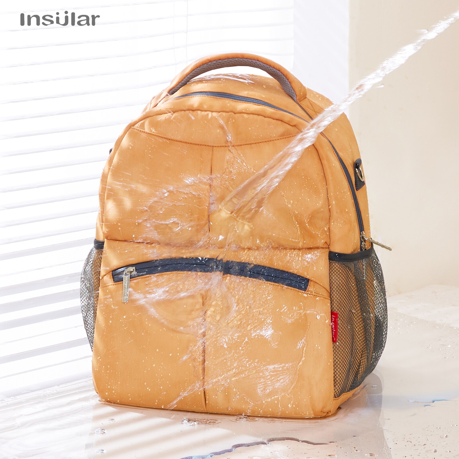Plecak na pieluchy INSULAR Mum – Backpack Diaper Bag recenzja i cena
