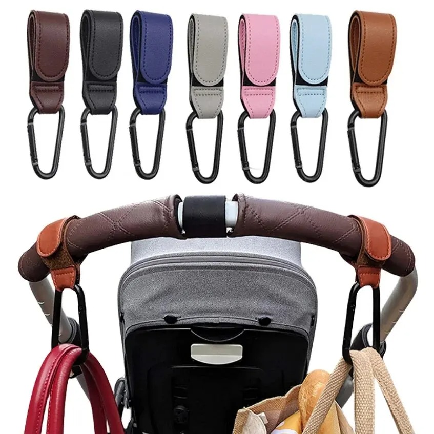 2 szt. Skórzane haczyki do wóz – Backpack Diaper Bag recenzja i cena