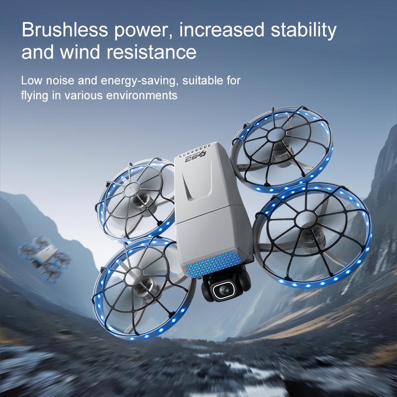 Nowy składany mini dron G63 z  – Foldable Backpack Small recenzja i cena